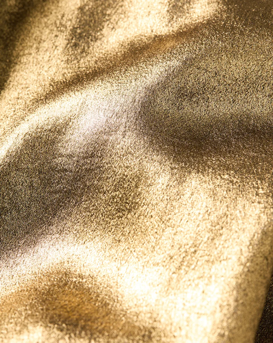 Gracie Pant in Vintage Gold x Poppy Delevingne>Veronica Beard Best