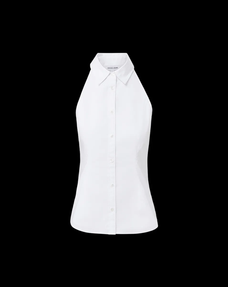 Harper Poplin Top in>Veronica Beard Sale