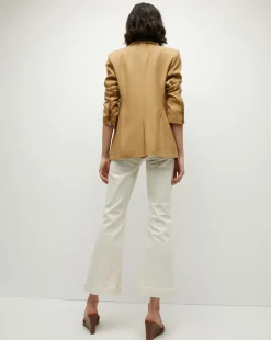 Hayward Khaki Linen Jacket | Relaxed Fit><noscript><img width=