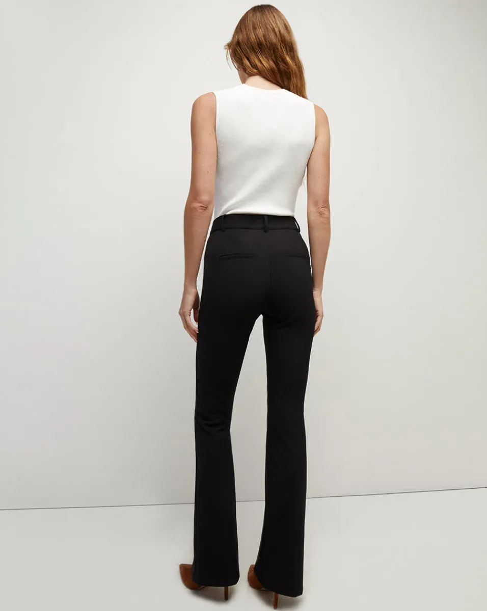 Hibiscus Scuba Pant>Veronica Beard