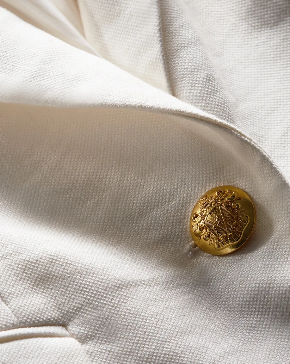 Hosanna Linen Dickey Jacket in>Veronica Beard Online