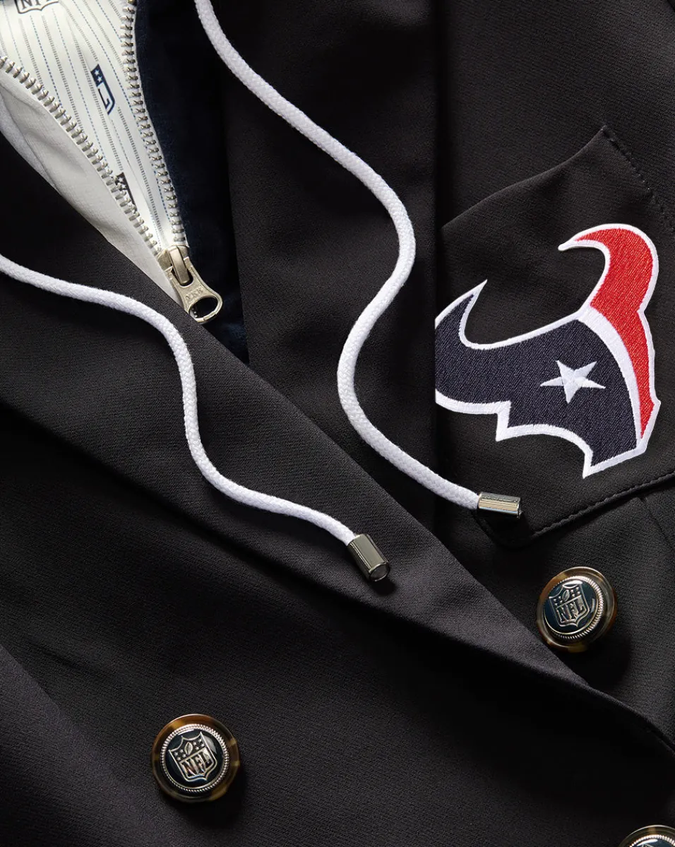 Houston Texans Dickey Jacket in Navy/Silver>Veronica Beard Best