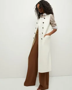 Hoxton Long Vest in>Veronica Beard Hot