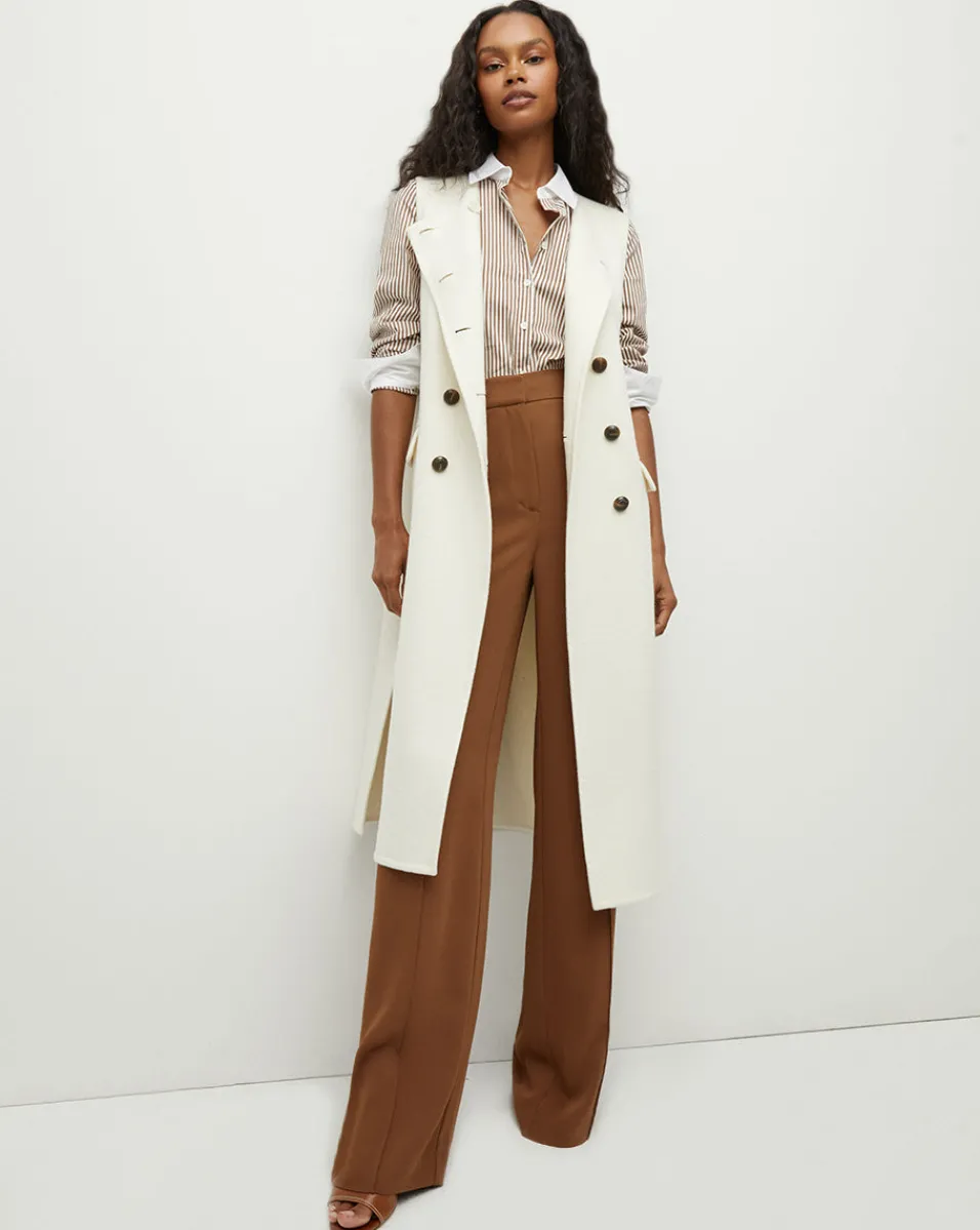 Hoxton Long Vest in>Veronica Beard Hot