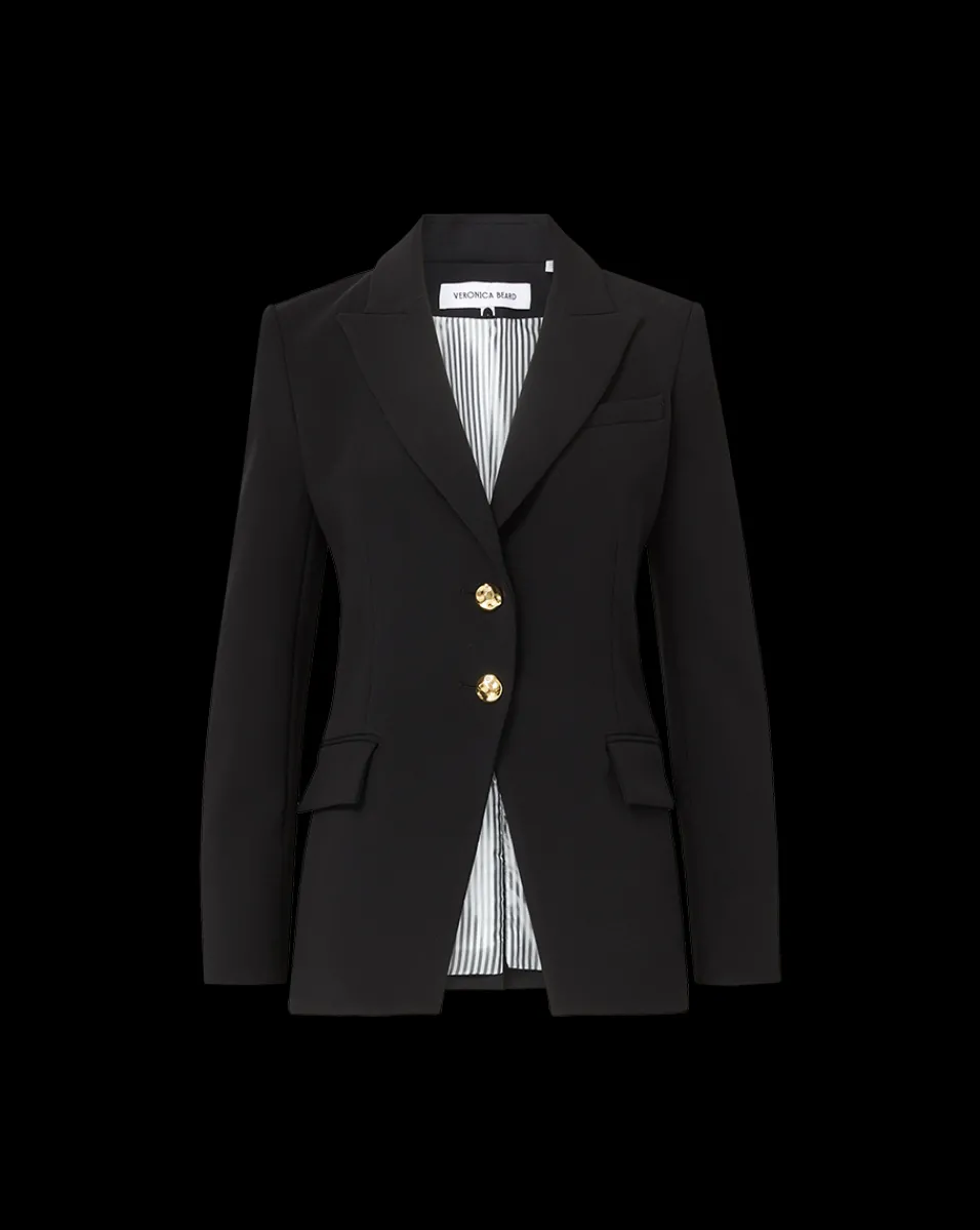 Izara Dickey Jacket in | Blazer>Veronica Beard Hot