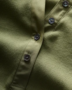 Jocelyn Henley Shirt in Stone Army><noscript><img width=