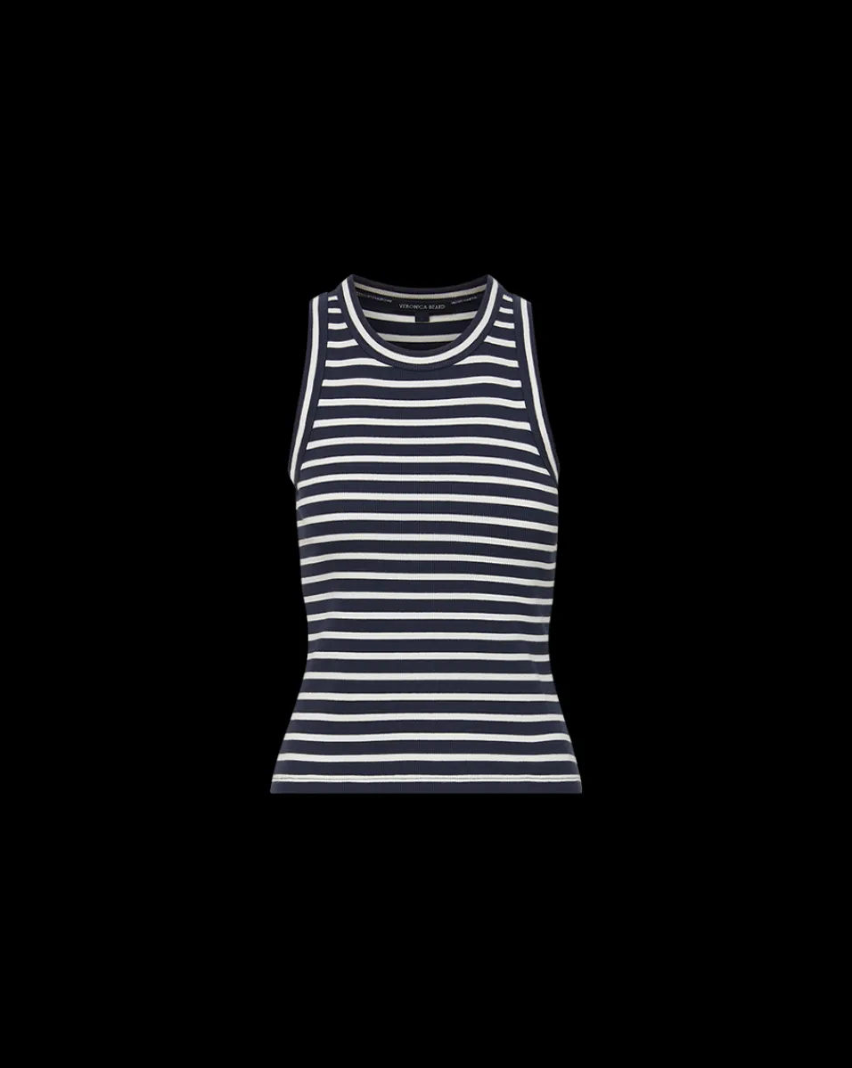 Jordyn Cropped Tank in>Veronica Beard Discount