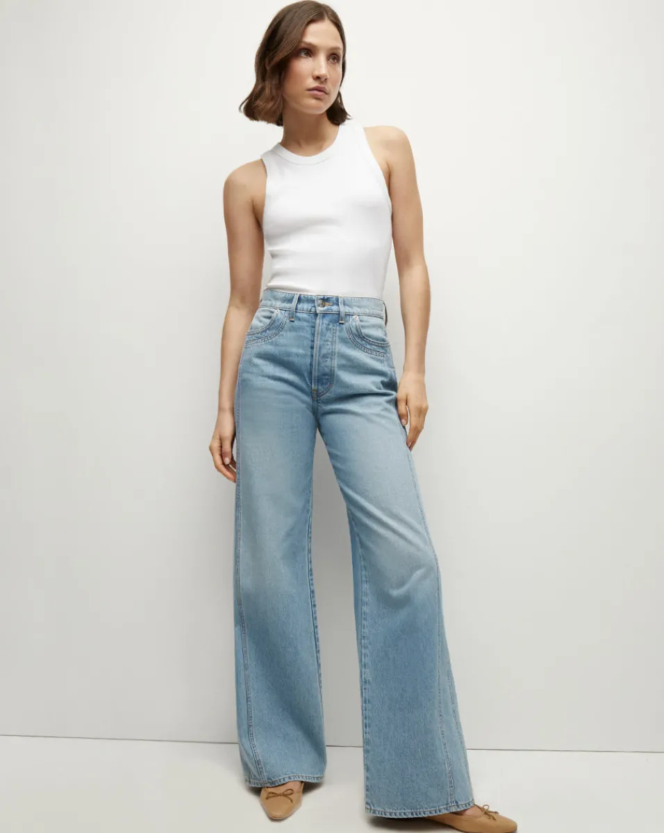Jordyn Cropped Tank in>Veronica Beard Clearance