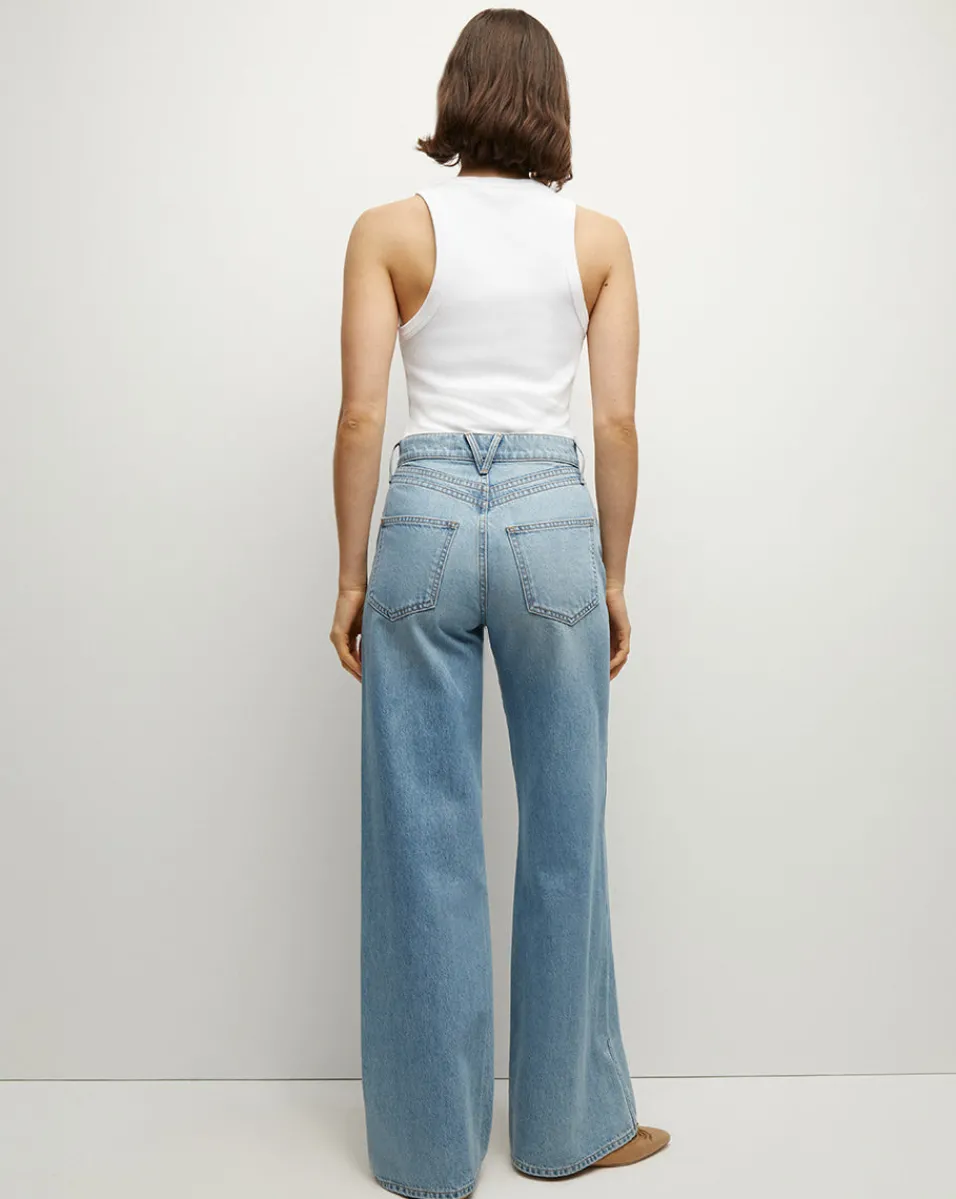 Jordyn Cropped Tank in>Veronica Beard Clearance