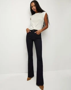 Kellen Twist-Front Sweater>Veronica Beard Hot