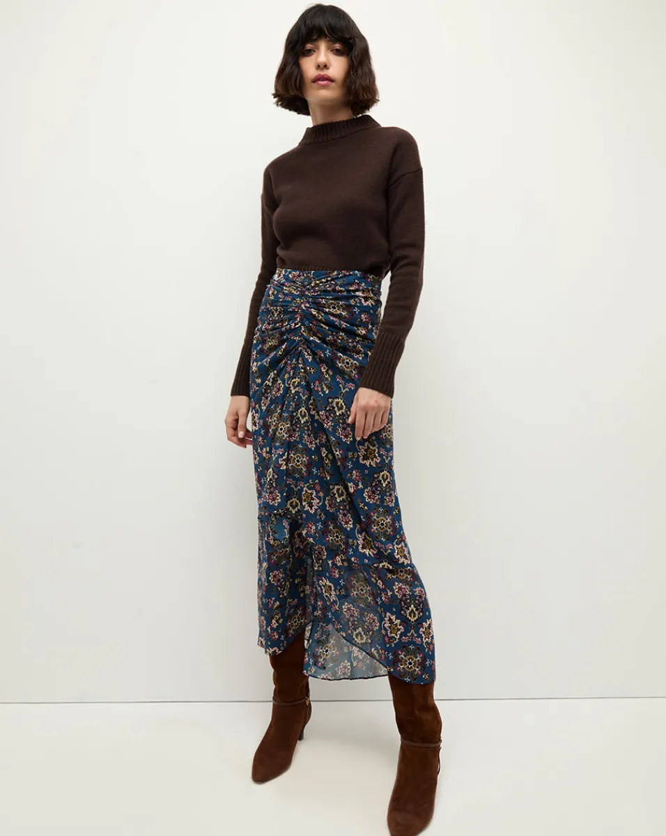 Kenzie Mid-Heel Tall Boot in>Veronica Beard Outlet
