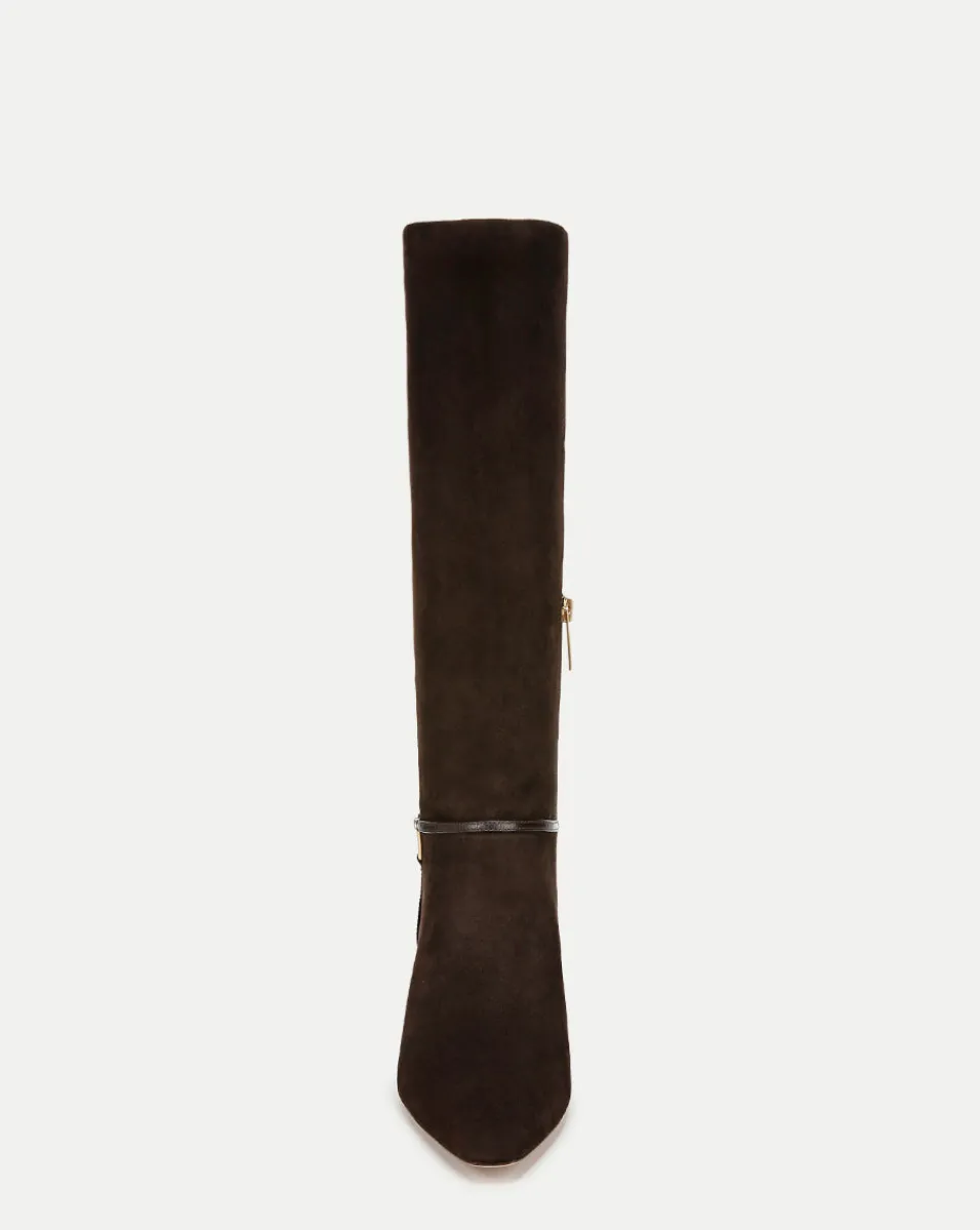 Kenzie Mid-Heel Tall Boot in>Veronica Beard Discount