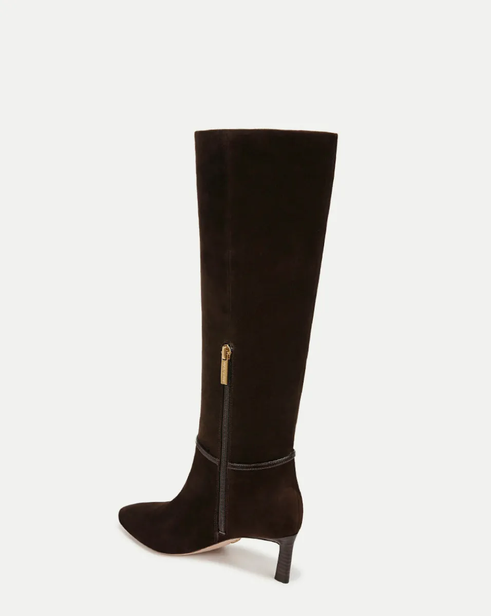 Kenzie Mid-Heel Tall Boot in>Veronica Beard Discount