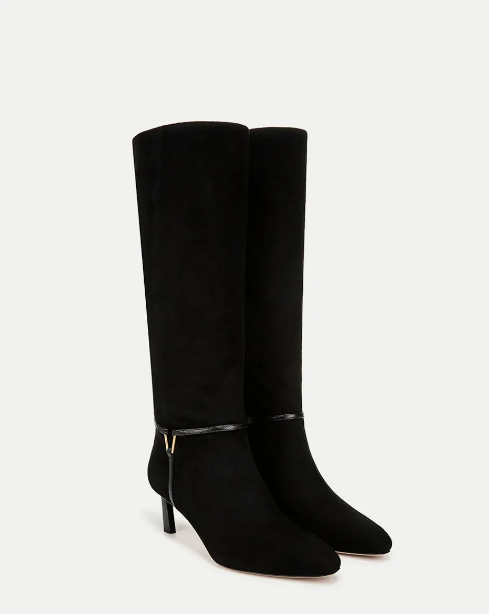 Kenzie Mid-Heel Tall Boot in>Veronica Beard Best
