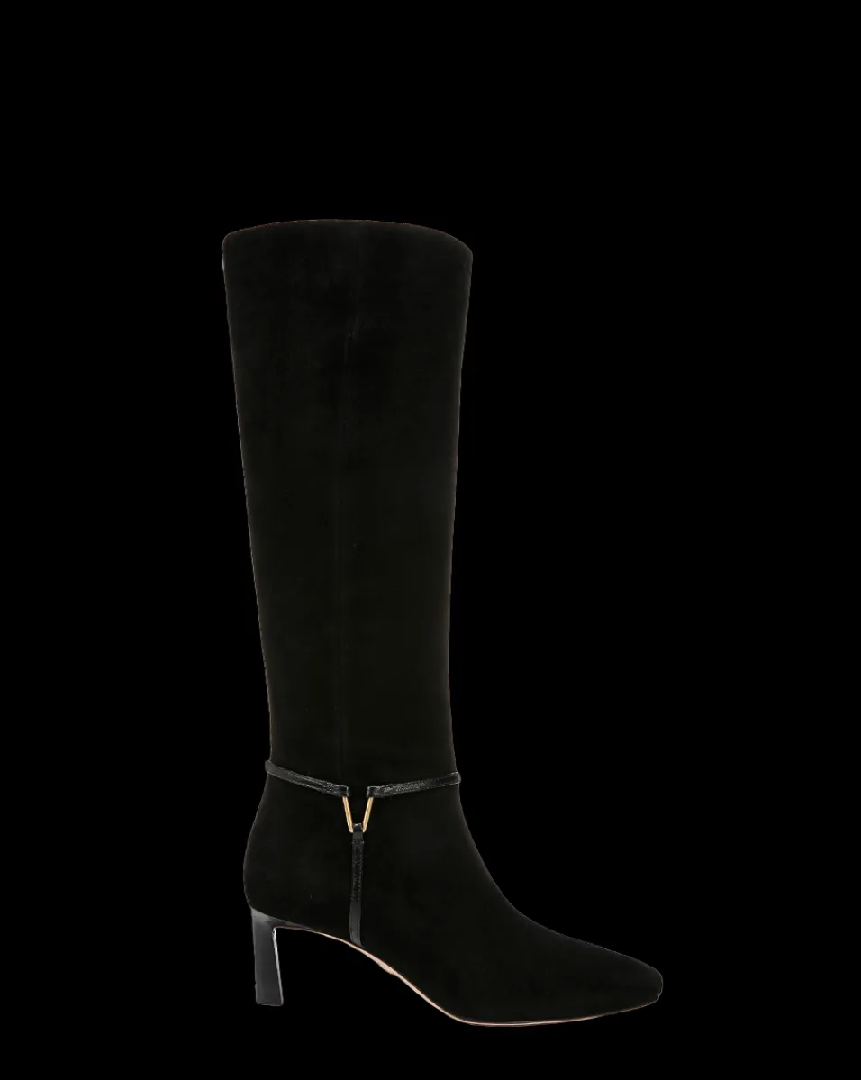 Kenzie Mid-Heel Tall Boot in>Veronica Beard Best