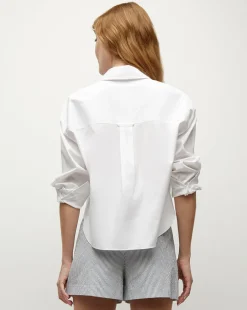 Khai Poplin Top in><noscript><img width=