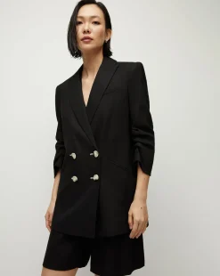 Kiernan Linen Dickey Jacket in>Veronica Beard Clearance