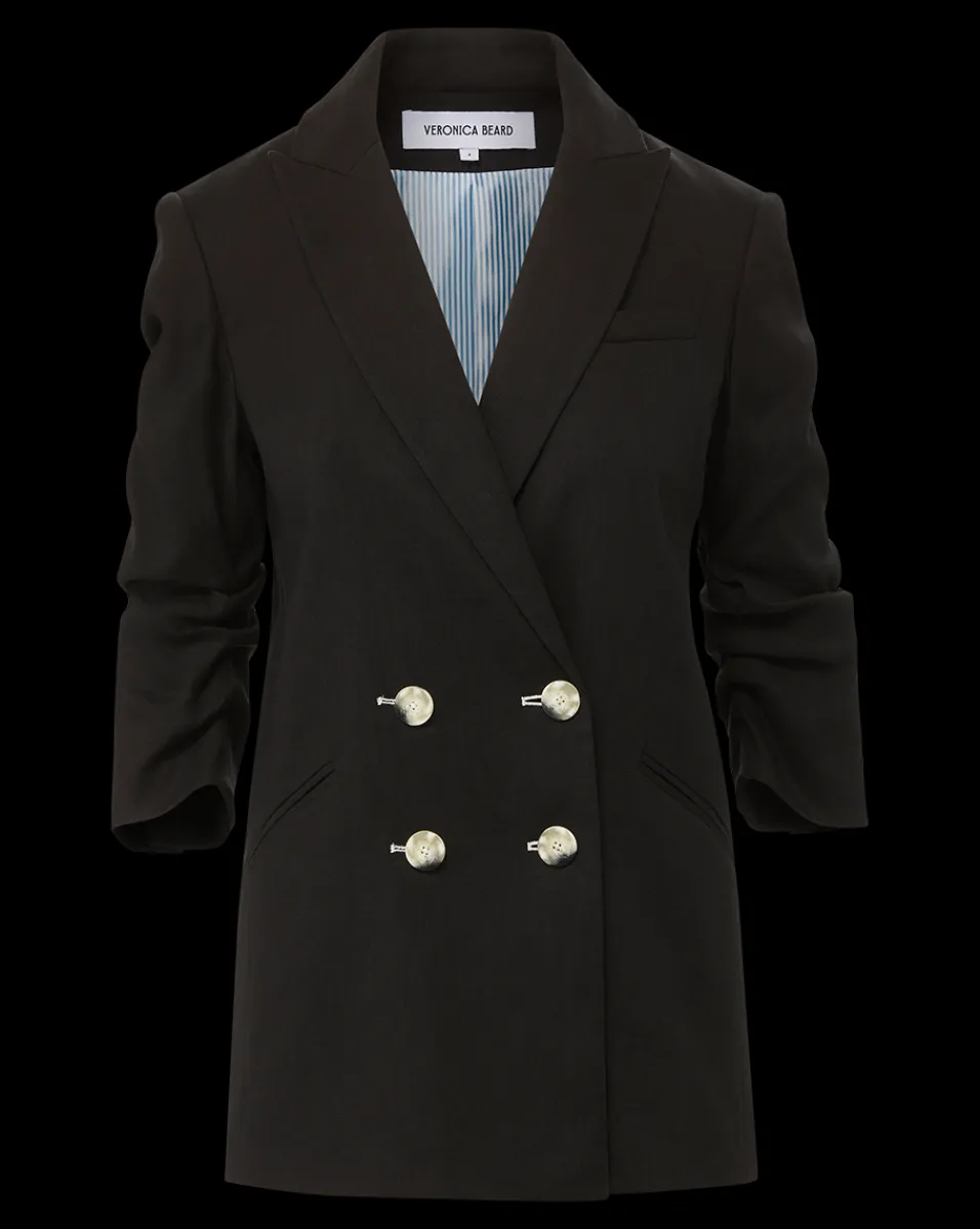 Kiernan Linen Dickey Jacket in>Veronica Beard Clearance