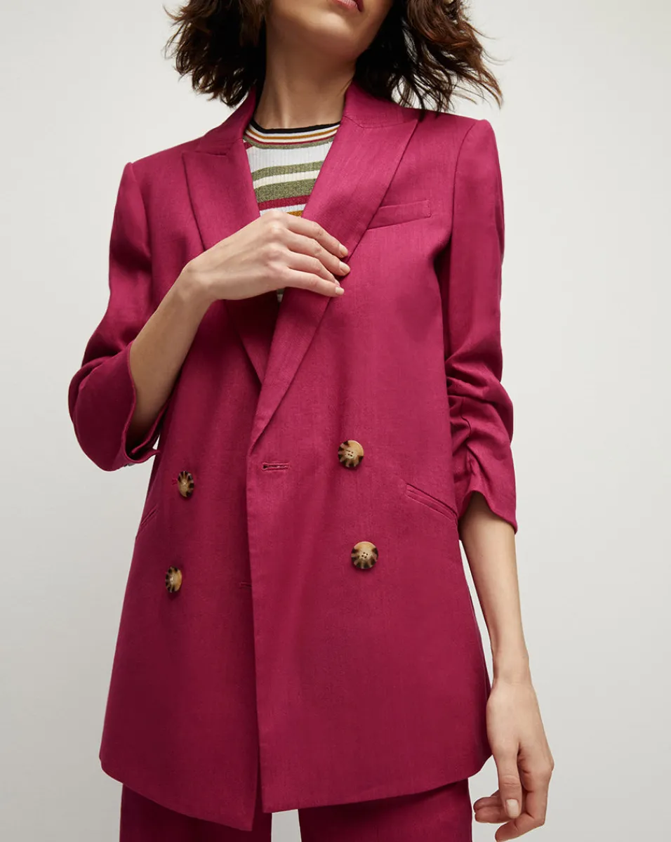 Kiernan Linen Dickey Jacket>Veronica Beard Online