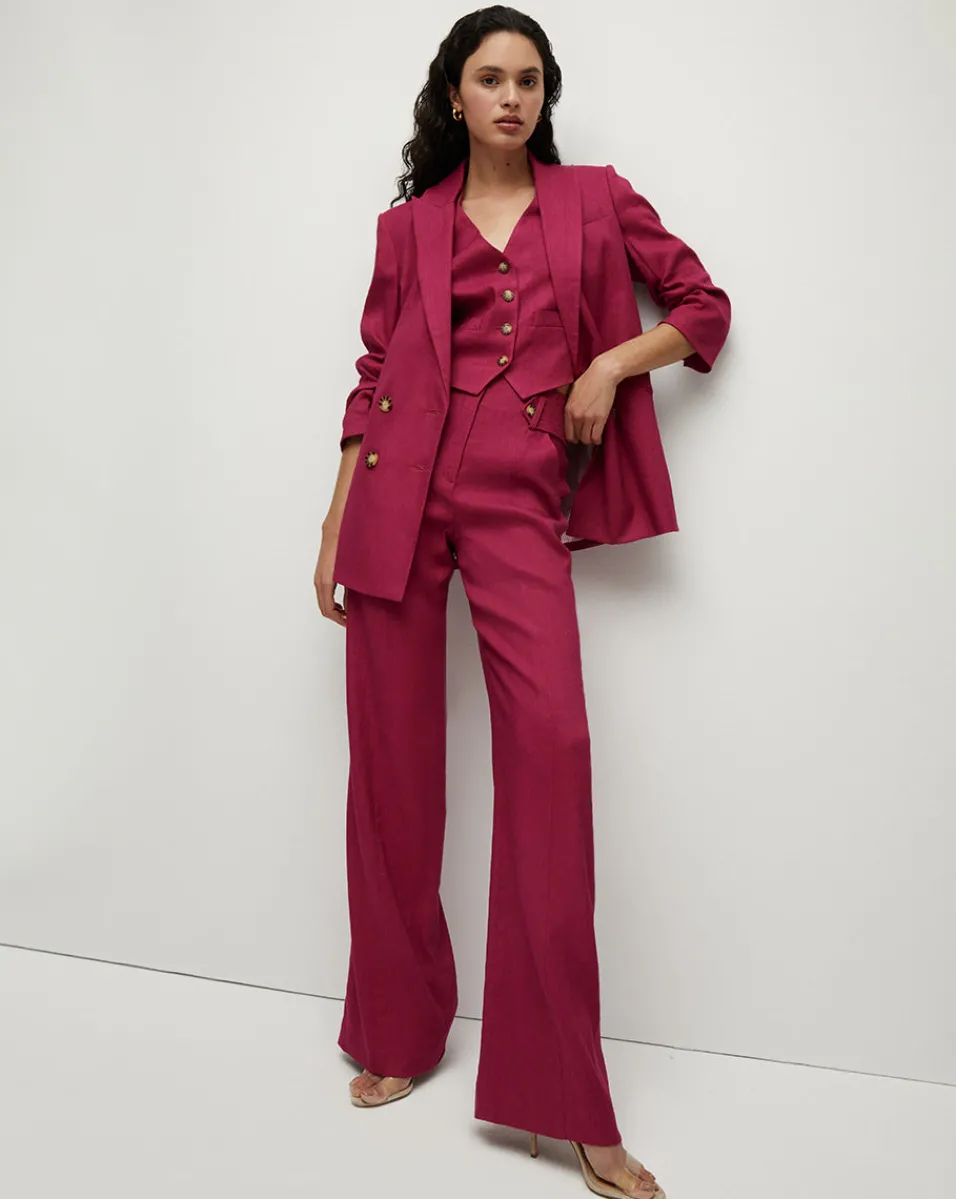 Kiernan Linen Dickey Jacket>Veronica Beard Online