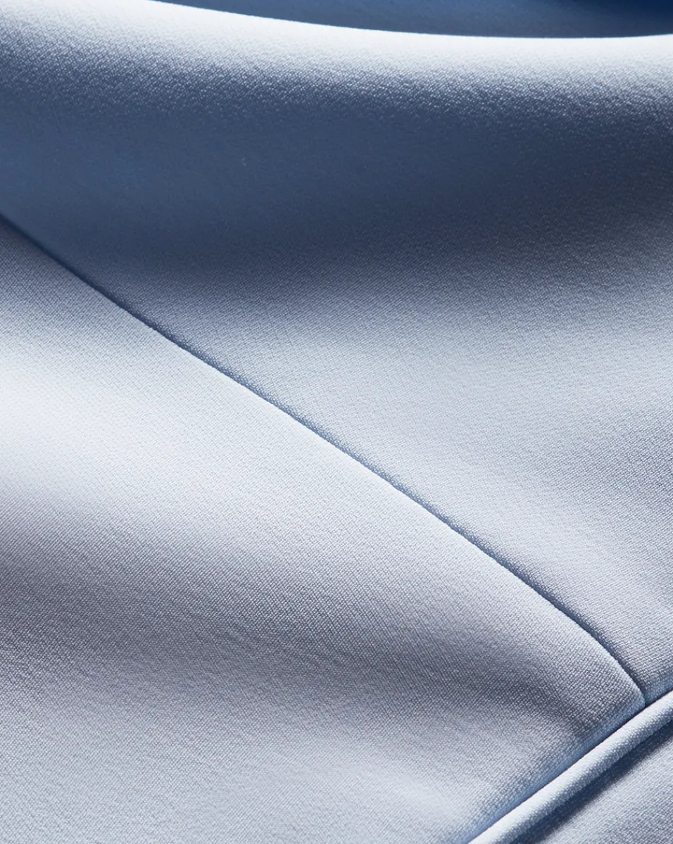 Kimmel Crepe Dickey Jacket in Blue Mist>Veronica Beard