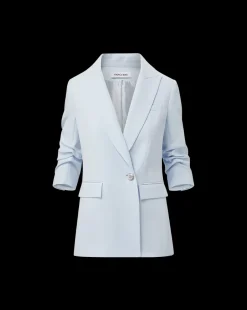 Kimmel Crepe Dickey Jacket in Blue Mist><noscript><img width=