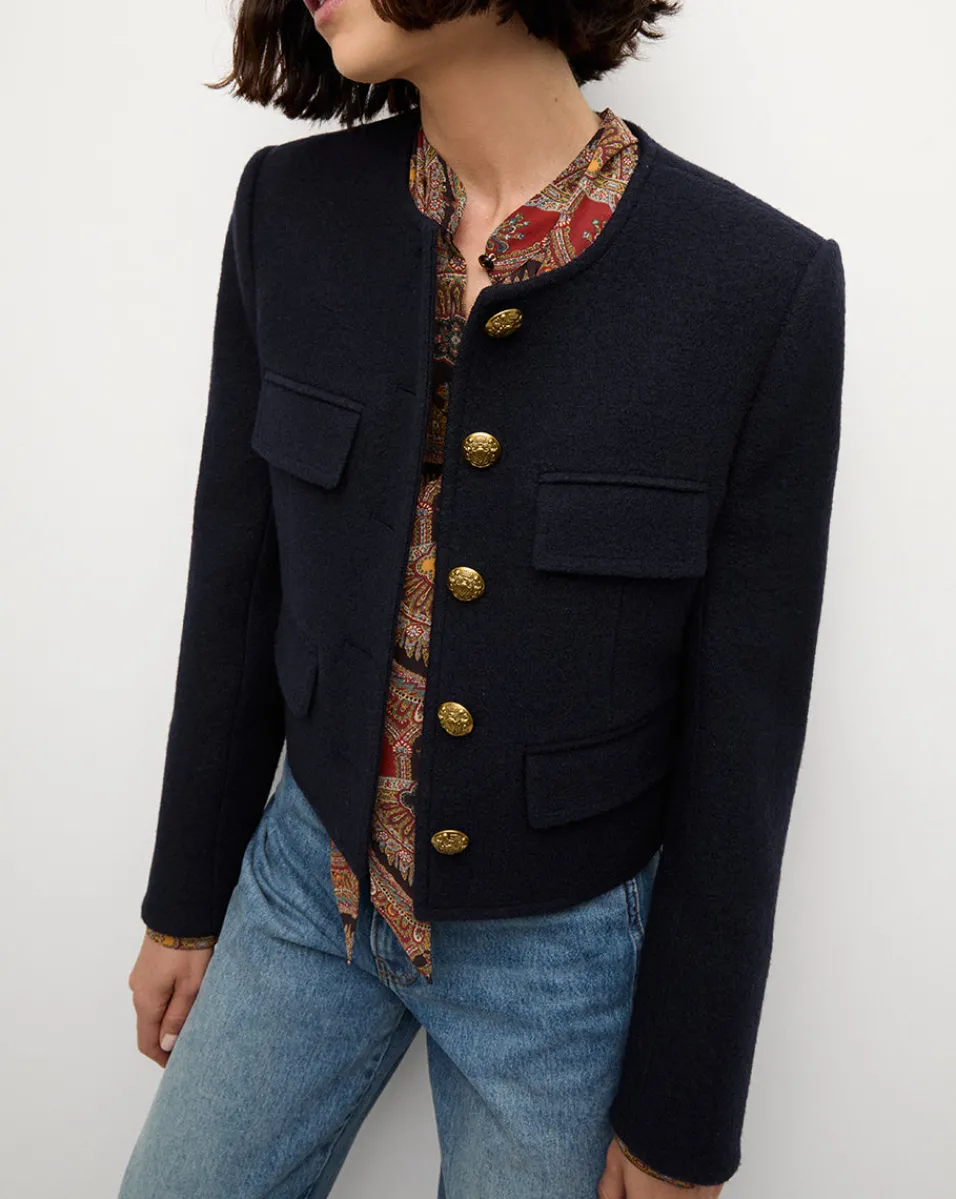 Leslie Jacket in>Veronica Beard Hot