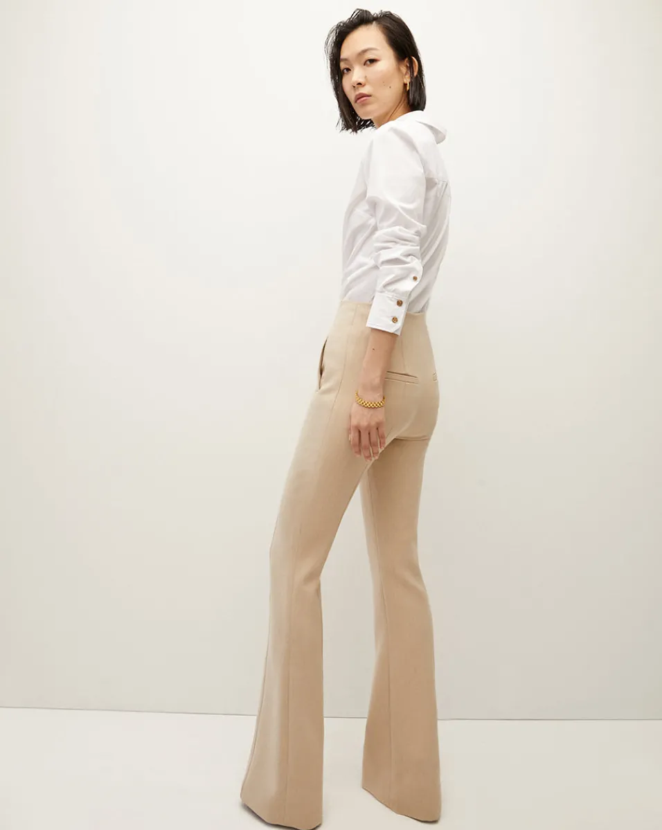 Libby Poplin Button-Down Shirt>Veronica Beard Sale