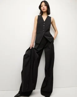 Liff Suit Vest in>Veronica Beard New