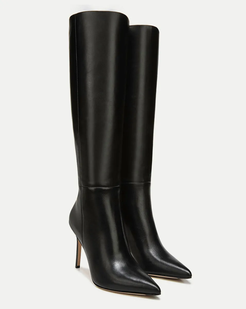 Lisa Leather Tall Boot Wide-Calf>Veronica Beard Discount