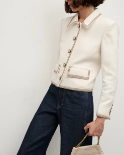 Makayla Cropped Jacket in><noscript><img width=
