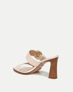 Margaux Leather Buckle Sandle|><noscript><img width=