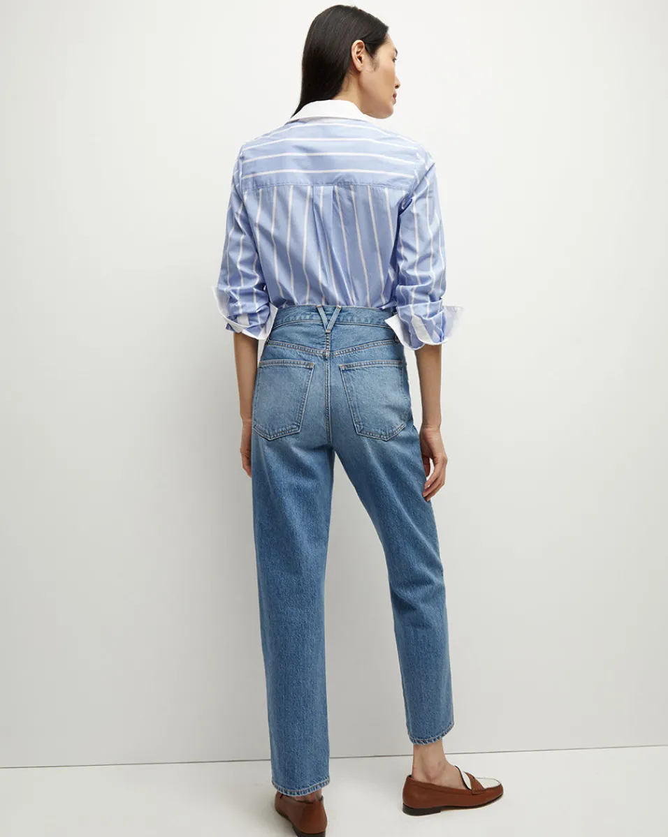Marisol Poplin Shirt in>Veronica Beard Best