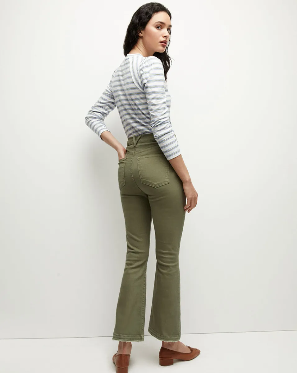 Mason Baseball Tee in Hydrangea Multi>Veronica Beard Hot