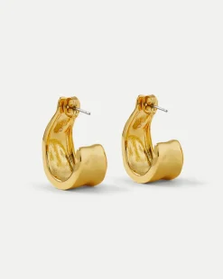 Molten Ribbon Hoop in>Veronica Beard New