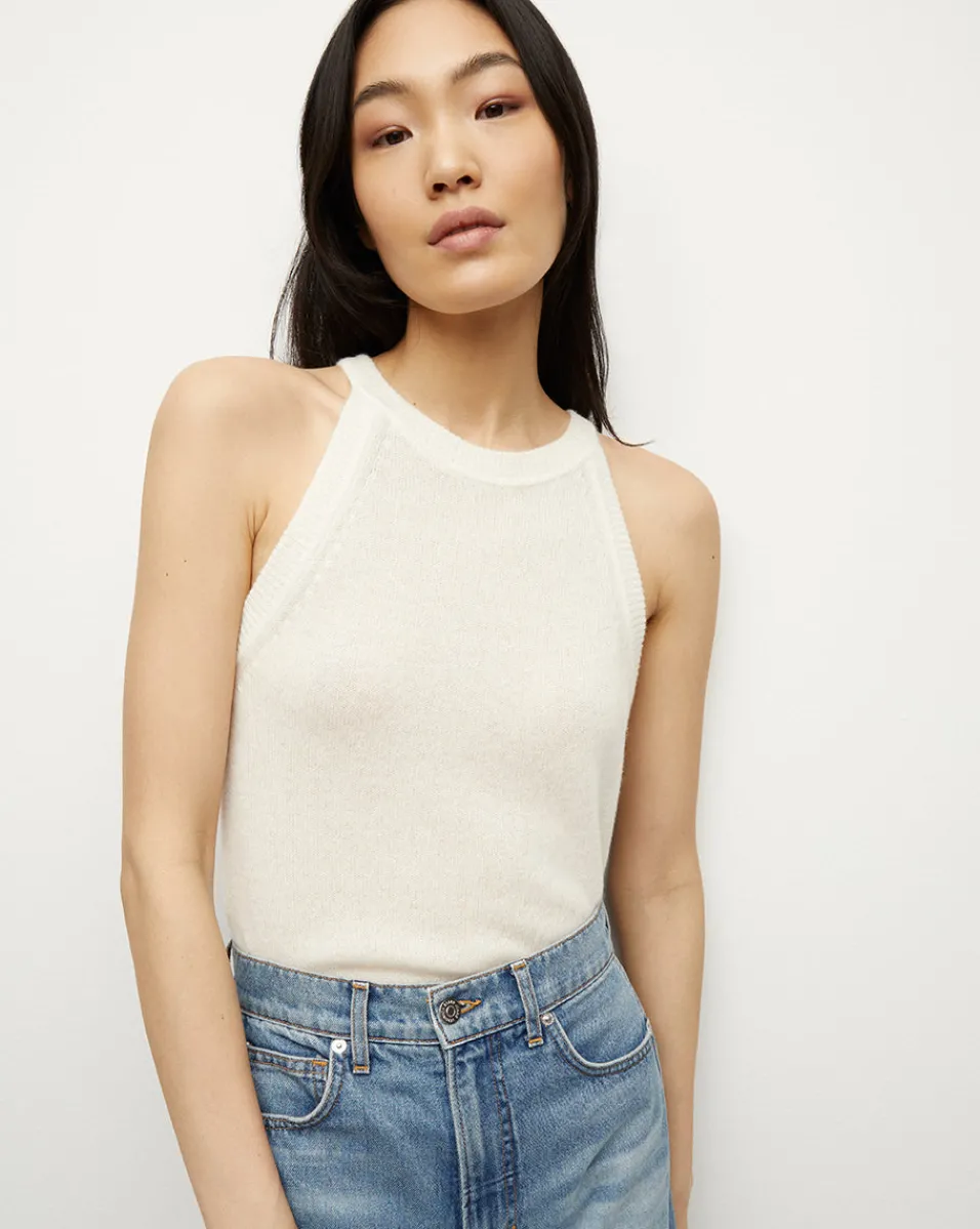 Myrick Cashmere Tank in>Veronica Beard New