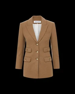 Nalani Dickey Jacket in Heather Russet><noscript><img width=