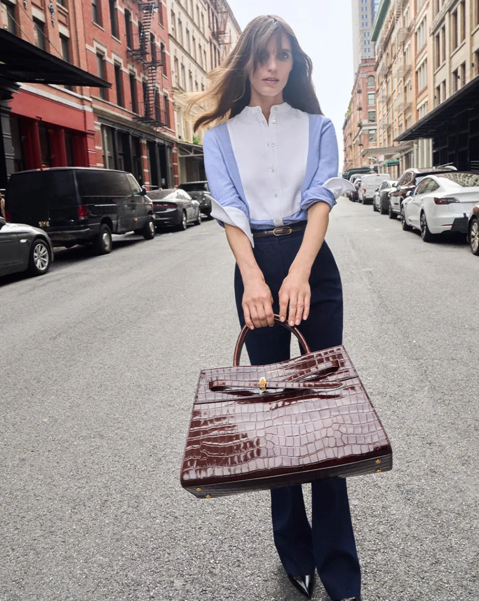 Naya Top in Blue Haze>Veronica Beard Online