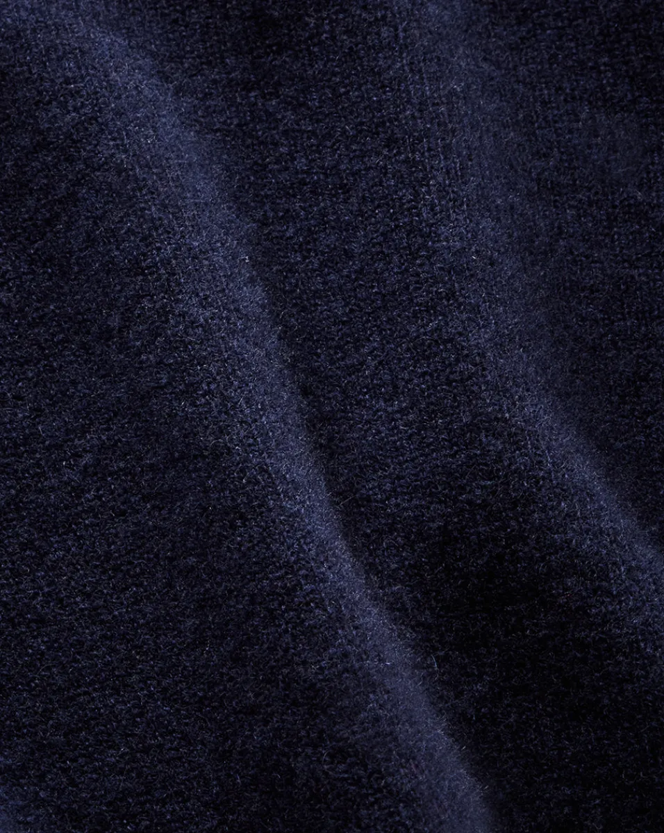 Nelia Cashmere Pullover | Button Accent in>Veronica Beard Discount
