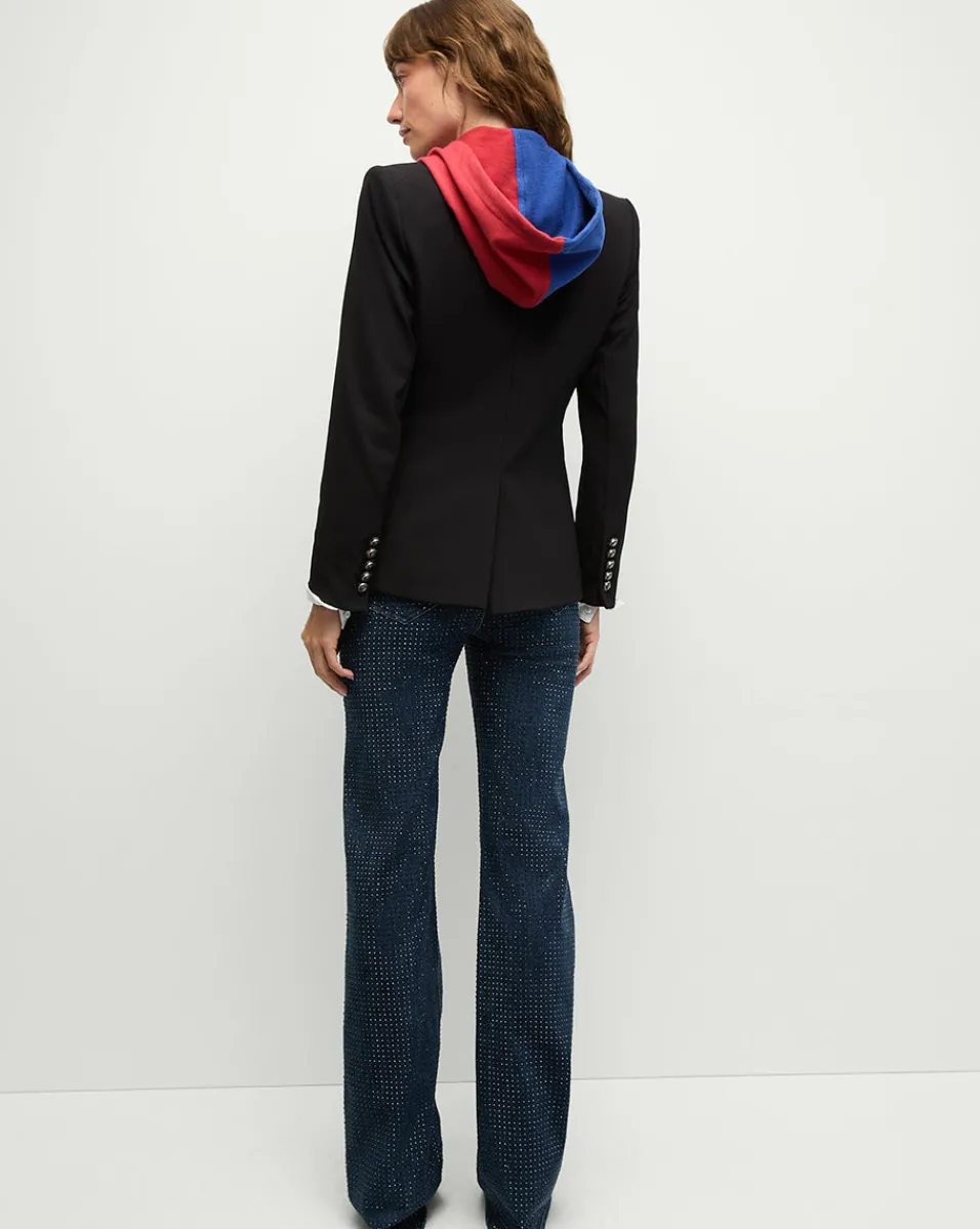 New York Giants Dickey Jacket in Black/Silver>Veronica Beard Outlet