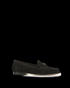 Penny Suede Loafer><noscript><img width=