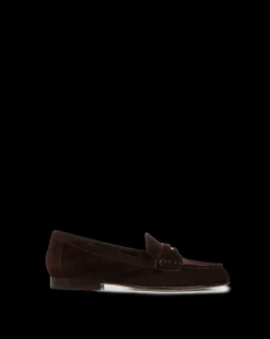 Penny Suede Loafer in><noscript><img width=