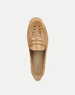 Penny Woven Leather Loafer><noscript><img width=