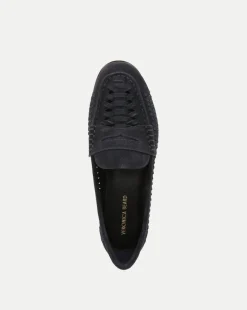 Penny Woven Suede Loafer><noscript><img width=