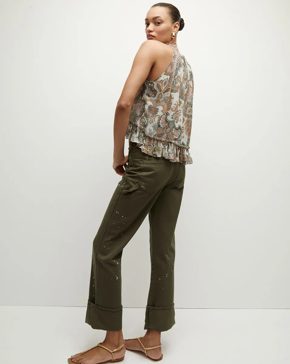 Renee Silk Paisley Halter Top>Veronica Beard Hot