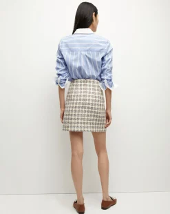 Roman Tweed Skirt in><noscript><img width=