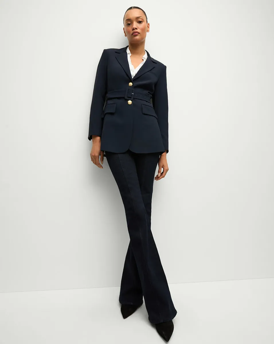 Ryanne Belted Dickey Jacket in>Veronica Beard Best