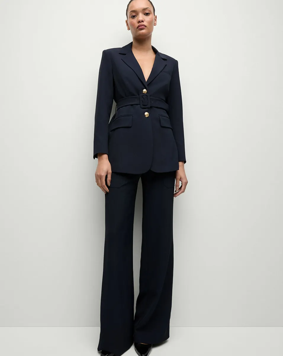 Ryanne Belted Dickey Jacket in>Veronica Beard Best