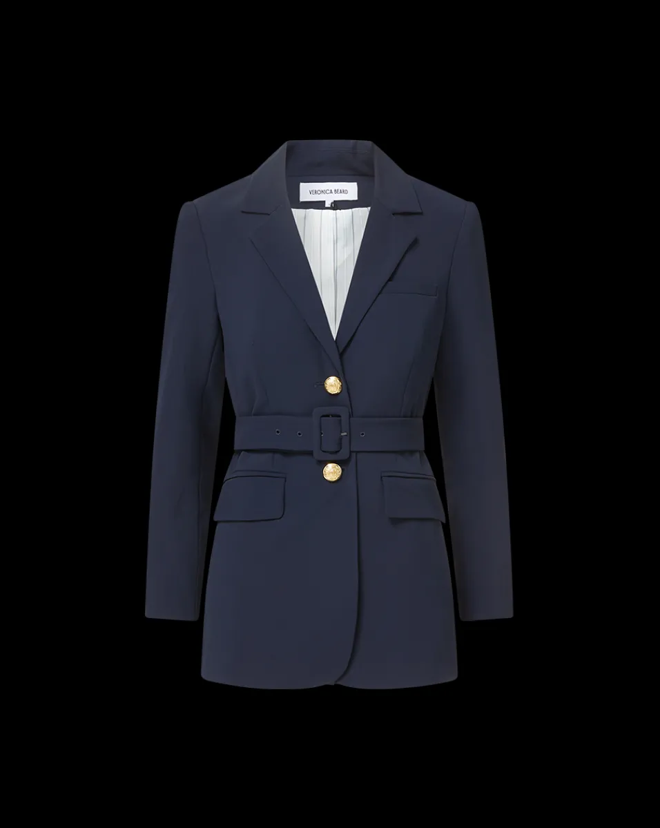 Ryanne Belted Dickey Jacket in>Veronica Beard Best