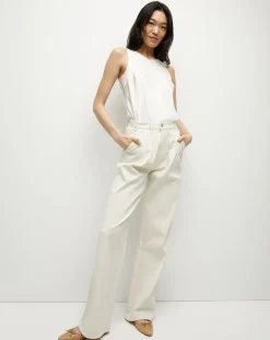 Sabrina Crepe Tank in>Veronica Beard Sale